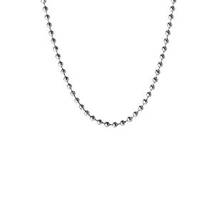 ANMOL Silver Plated Stainless Steel Ball Chain for Men and Women ...