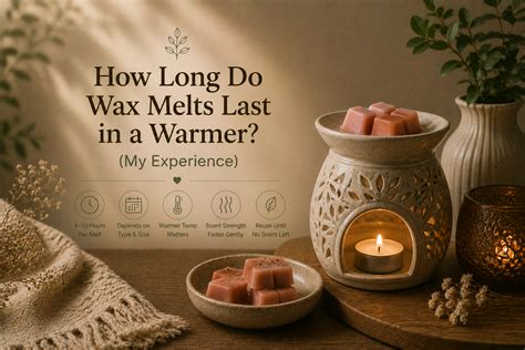 How Long Do Wax Melts Last in a Warmer? (My Experience)
