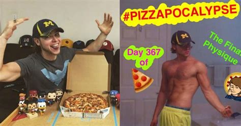 This Guy Ate Dominos Pizza Every Day For A Year And Still Lost Weight