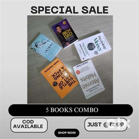 5 book combo - Books - 1823244976
