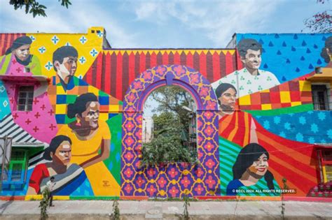 Transgender artists reclaim public spaces through technicolour murals ...