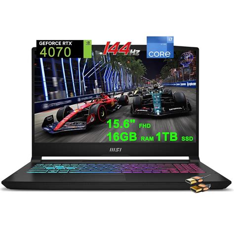 MSI Katana 15 Gaming Laptop 15.6" FHD IPS 144Hz Intel 10-Core i7-12650H ...