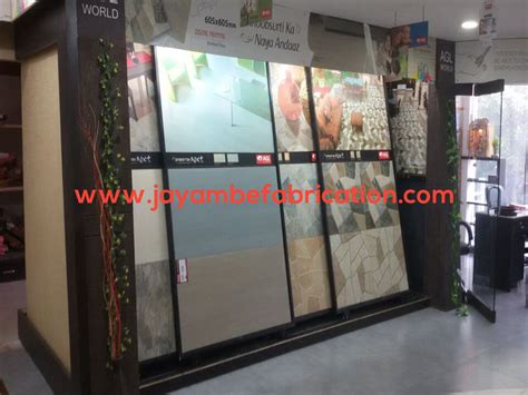 Jay Ambe Fabrication - Tiles Display Stand Manufacturer in Morbi, Gujarat