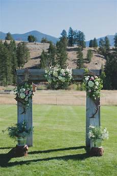 Outside Country Wedding Ideas by Outdoor Montana Wedding Mackenzie Rustic Outside Country Wedding Ideas