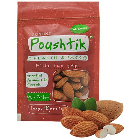Buy PRISTINE Poushtik Almonds Online at Best Price of Rs 155 - bigbasket