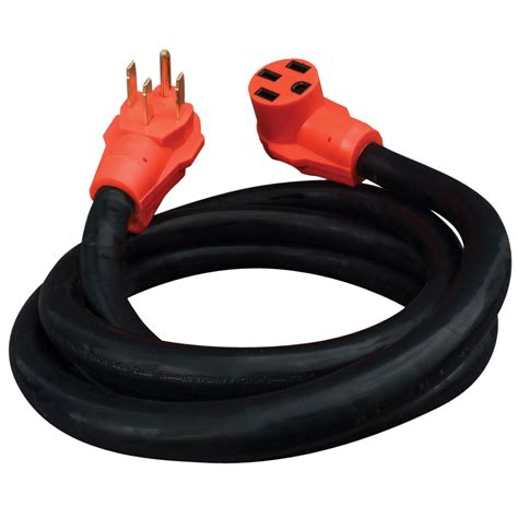 Valterra A10-5010EH Mighty Cord 50 Amp Extension Cord w/Handle - 10 ...