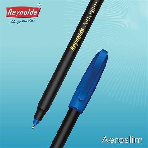 Reynolds AEROSLIM BALLPOINT PEN-BLUE set of 5 PACK OF 18 Ball Pen - Buy ...
