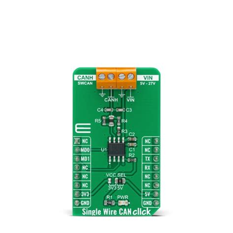 MIKROE-4225 MikroElektronika | MikroElektronika Single Wire CAN Click ...