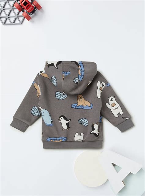 Buy Boys Printed Hooded Joggers Set Online at just Rs. 799.0 ...