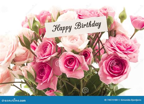 Happy Birthday Card Roses at Kevin Turner blog