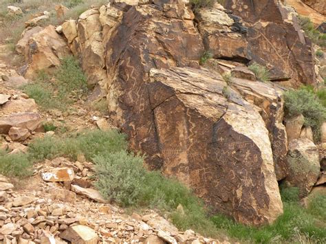 Parowan Gap Petroglyphs Utah