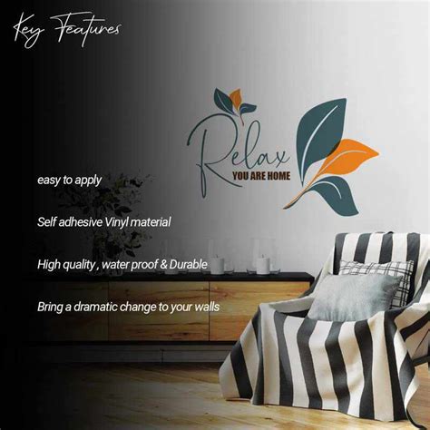 HD Printed Vinly Wall Sticker for Living Room Bedroom Wall Decor – Kotart