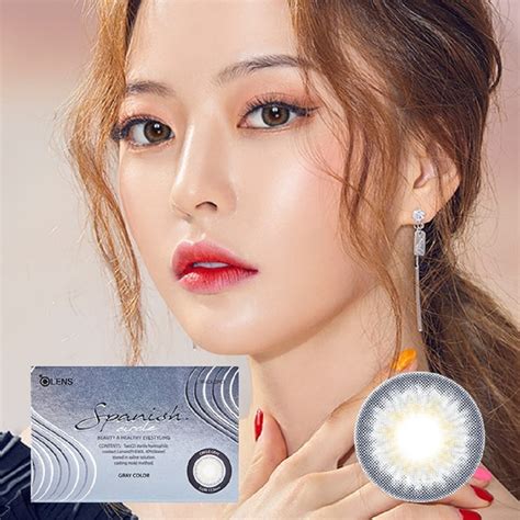 Experience New Eye Styling By Olens Spanish Circle Gray Coloured Lens.