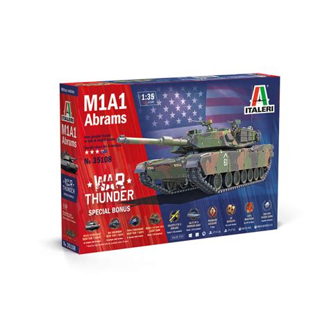 Italeri - Tanque M1A1 Abrams - Trueno de Guerra, Escala 1:35, Ref ...