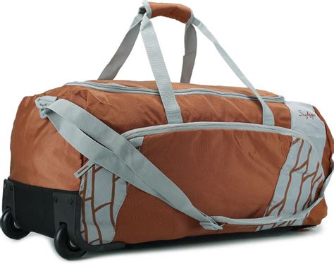Skybags Sparks II 24 inch/62 cm Duffel Strolley Bag Rust - Price in ...