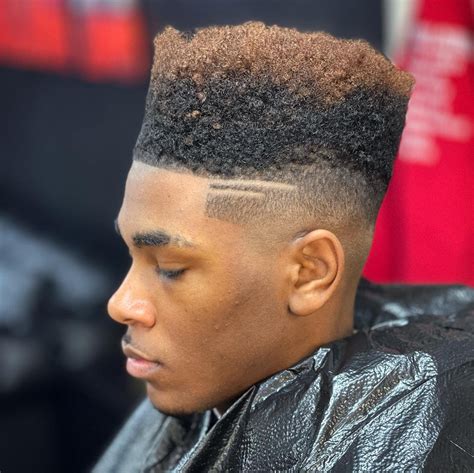 High Top Fades With Color