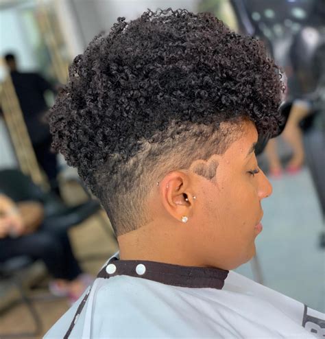 Curly Taper Fade