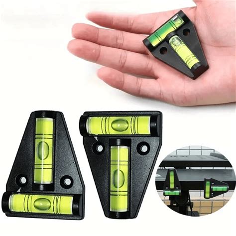 1pc RV T Level Cross Check Trailer Leveling Bubble Spirit Levels For RV ...