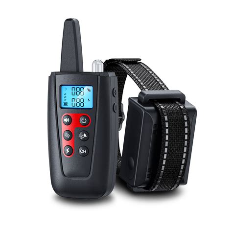 Dog Training Collar, Safe No Shock Dog Collar with Remote 550Yd Remote Range Waterproof and ...
