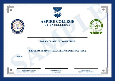 Aspire College of Excellence | Accredited Islamic Degree
