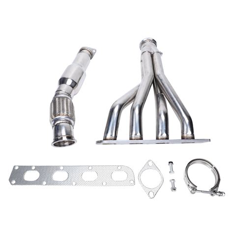 Exhaust Header Manifold for 2005 2006 2007 Chevy Cobalt Ss Ion 2.0L Auto Performance Pipe ...