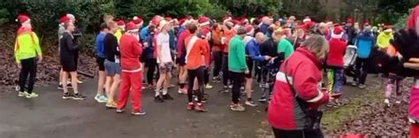 Christmas day at Halifax parkrun, Shroggs Park, Halifax, 25 December ...