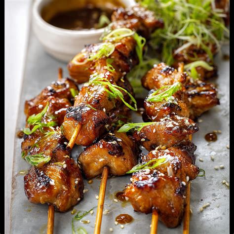 Teriyaki Chicken Skewers