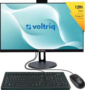 Voltriq All in One Core i7 (16 GB DDR4/512 GB SSD/Windows 11 Home/23.8 ...
