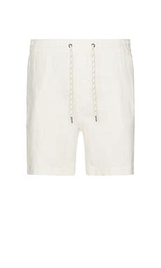 Faherty Essential Drawstring Short in Solar White | REVOLVE