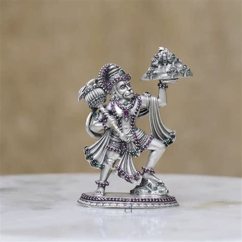 Buy Veer Hanumanji Idol Online | Aahi by Ranka Jewellers
