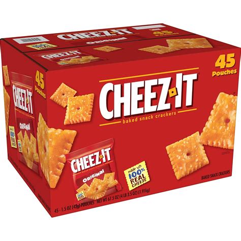 One Cheez It Cracker
