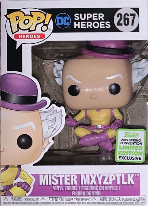 SUPERMAN FUNKO POP DC Super Heroes MISTER MXYZPTLK (2019 Spring ...