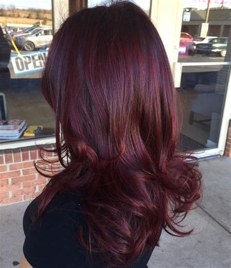 45 Shades of Burgundy Hair: Dark Burgundy, Maroon, Burgundy with Red ...