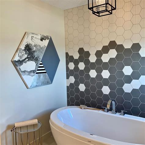 Hexagonal Bathroom Tile Ideas - Atlas Ceramics