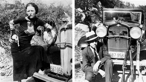 Bonnie And Clyde Death Scene Photos - Old