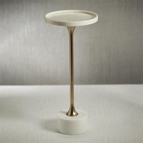 Pordenone White Marble Cocktail Table | Accent Tables
