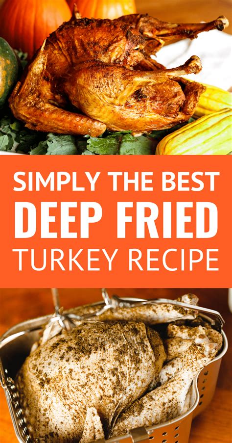 Deep Fried Turkey -- an amazing deep fried turkey recipe that turned me ...