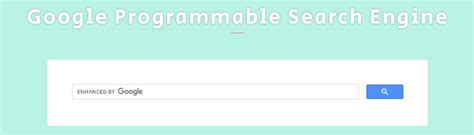 Google Programmable Search Engine Tutorial 的图像结果