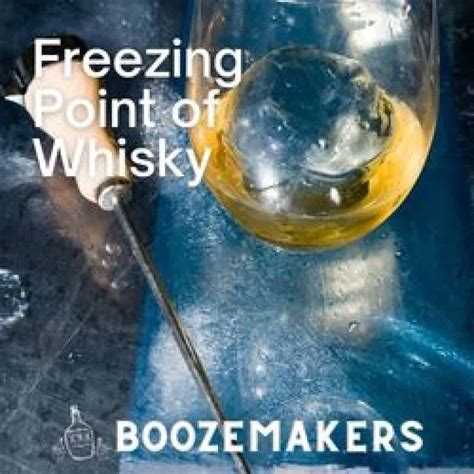 The Freezing Point of Alcoholic Drinks - BoozeMakers