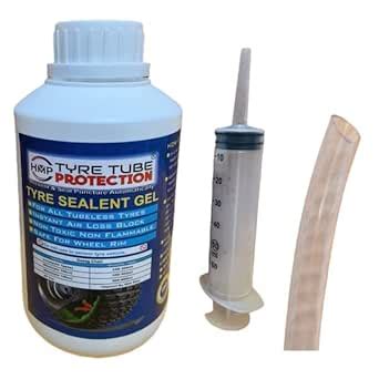 Hmp Tyre Sealant Liquid 500ml – Instant Puncture Repair for Tubeless ...