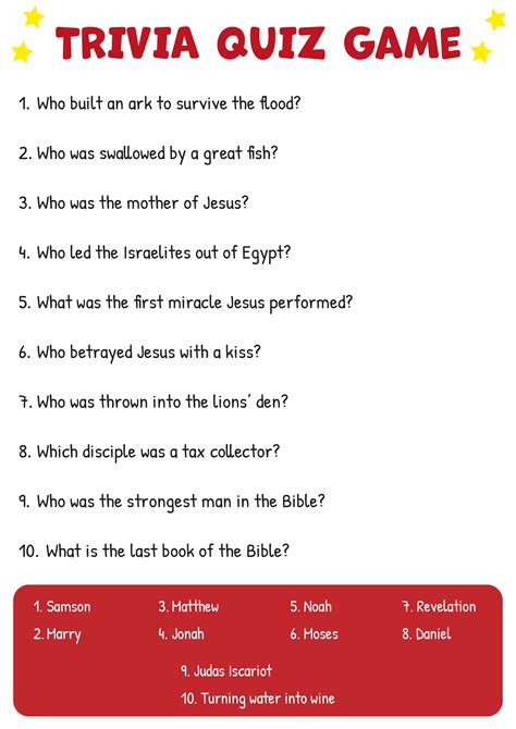 Football Trivia Questions And Answers - 10 Free PDF Printables | Printablee