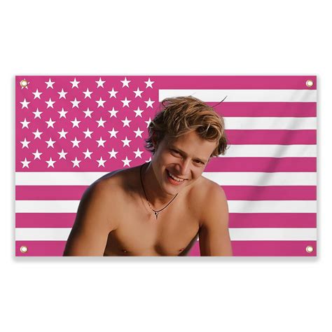 Amazon.com: AEDNX JJ Maybank Flag Tapestry pink american flag Poster ...
