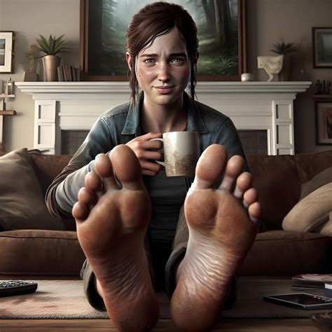 Ellie feet 11 by guyguyguy123678 on DeviantArt
