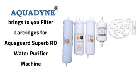 Aquadyne's compatible RO Service Kit for Aquaguard Superb with Install ...