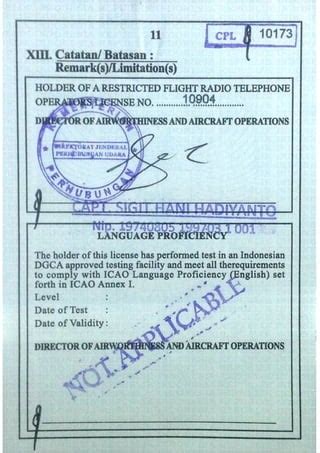 Image result for Civil Aircraft Pilot License