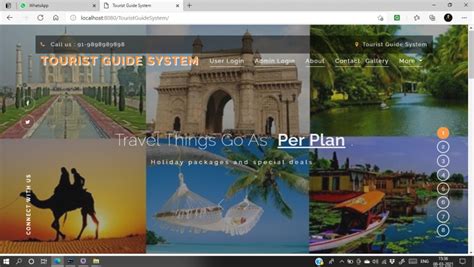 Image result for Tourist Guide System Project VB.NET