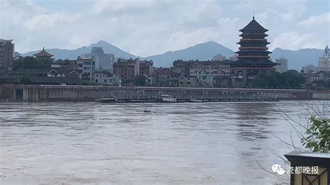 景德镇特大暴雨导致昌江河水位上涨！人民公园进水、浮桥被拆、这个地方全力抗灾！_洪水