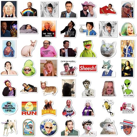 300pcs meme stickers meme stickers for teacher funny meme stickers for ...