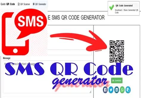 Image result for SMS QR Code Generator