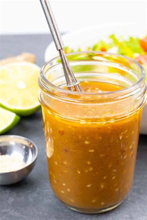 Sesame Ginger Dressing - Rad Foodie